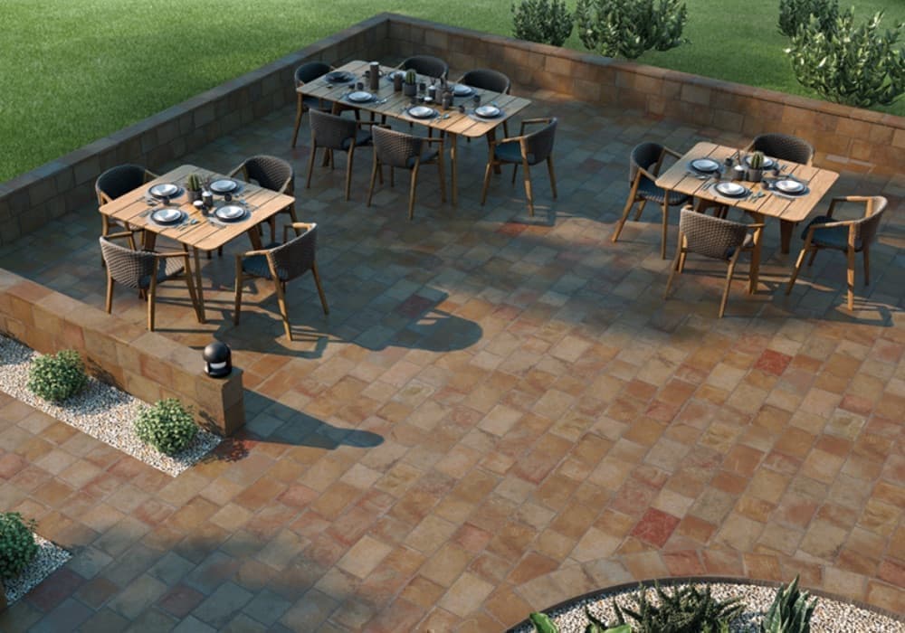 タイルの名古屋モザイク工業株式会社／20mm厚タイル「アルサシア」