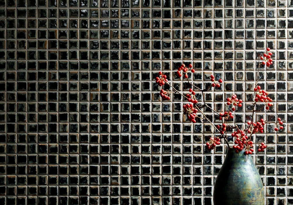 タイルの名古屋モザイク工業（株）／新製品「ピカディエットグラス」（アートモザイクタイル）